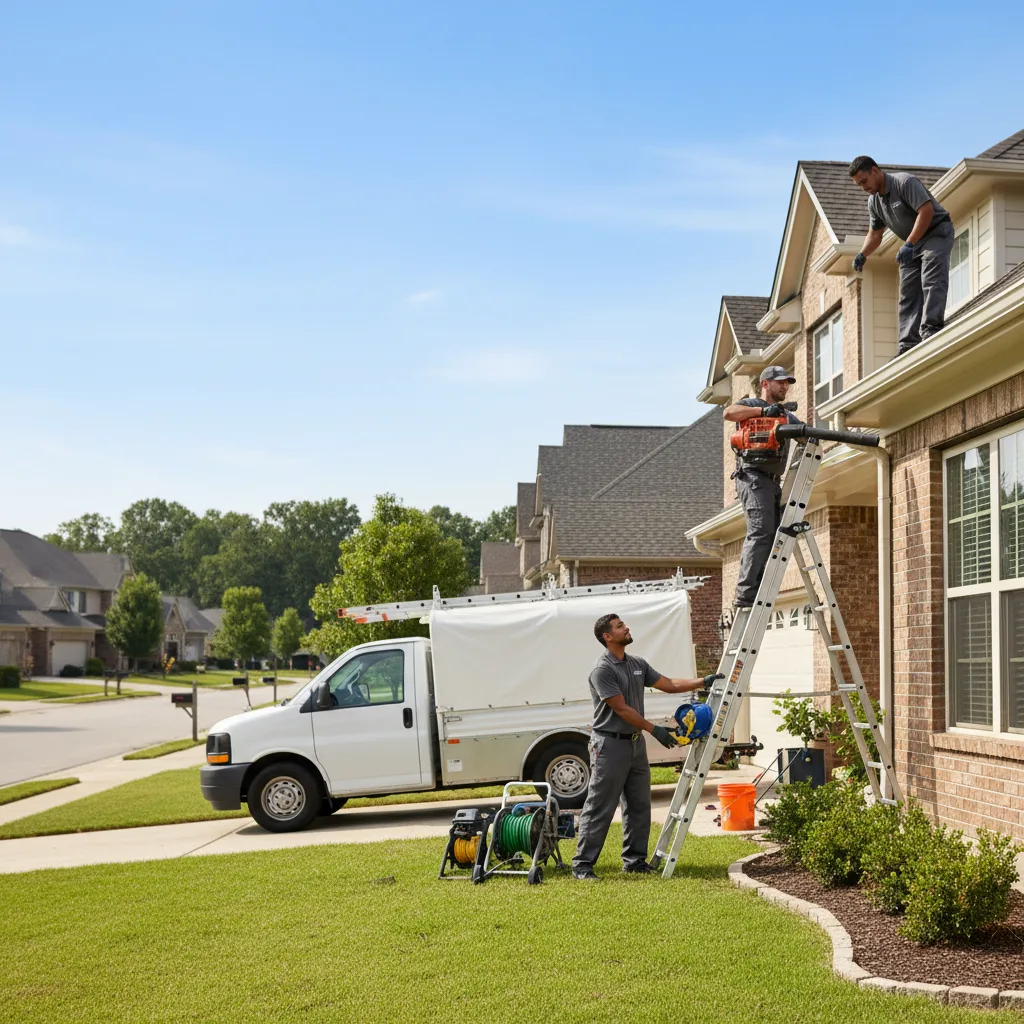 Home Gutter Service in Woodson, AR near me